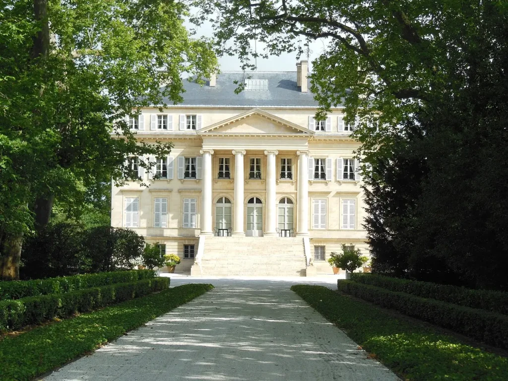 Château Margaux dans le Médoc