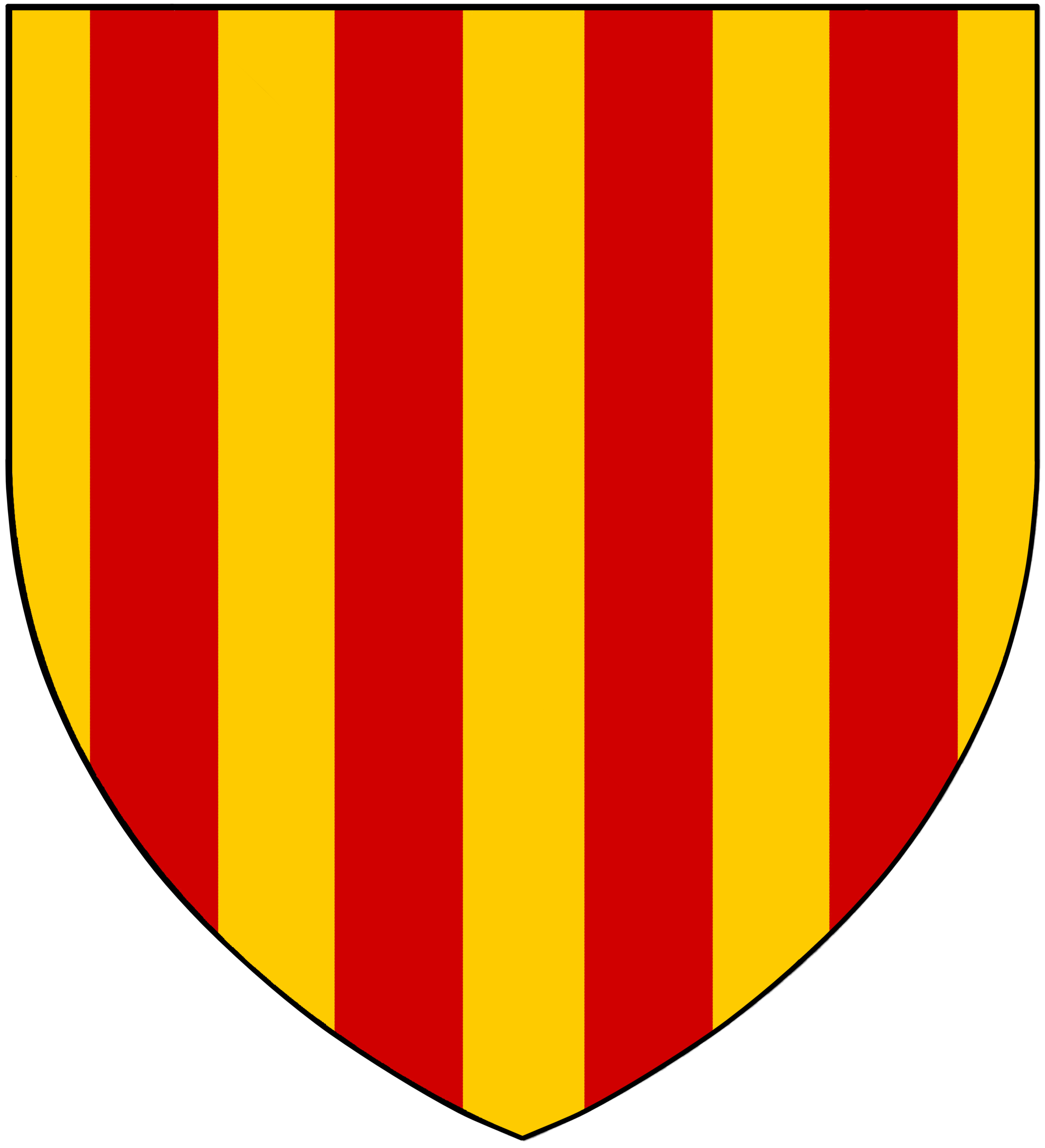Le blason du Roussillon