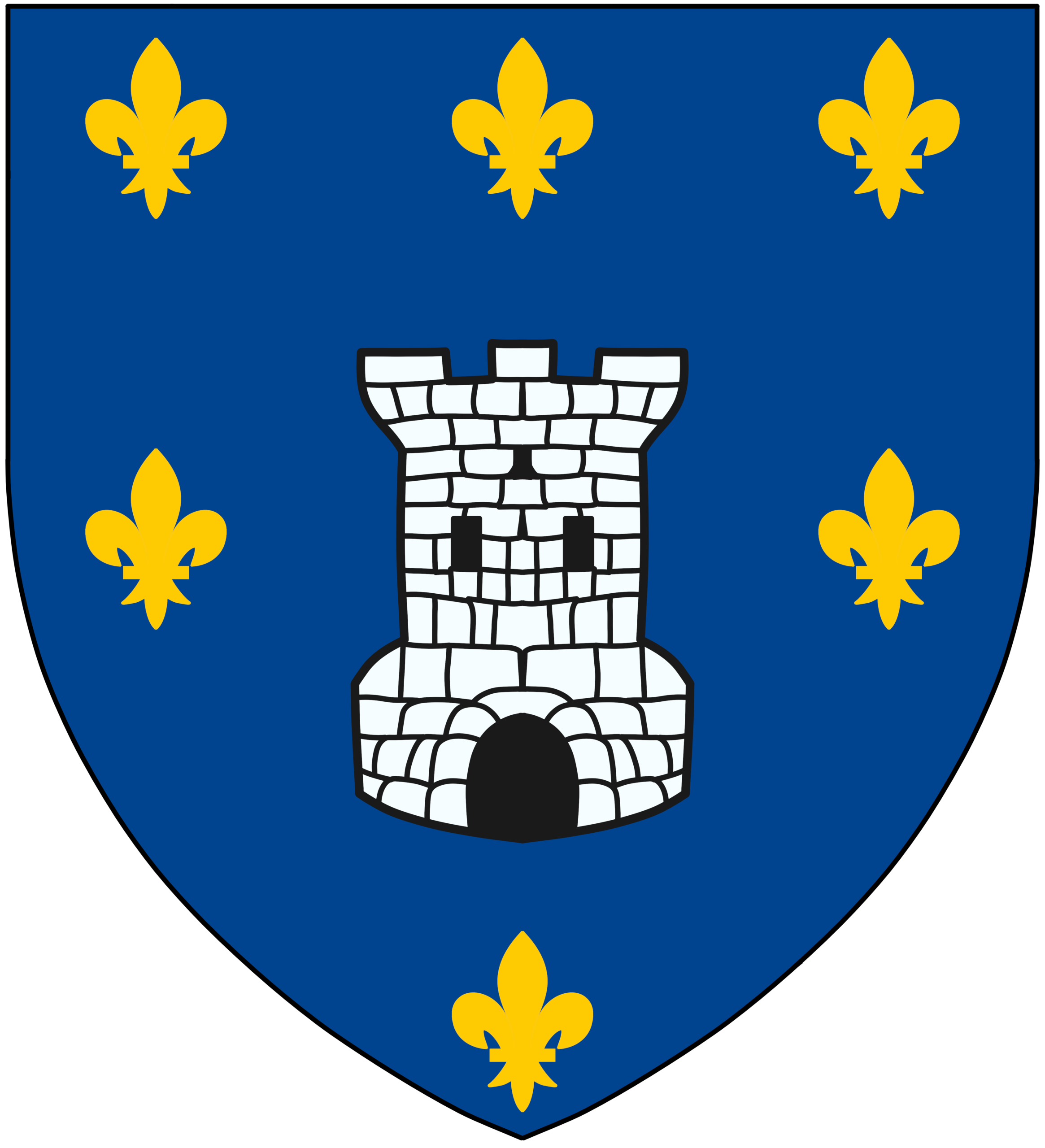 Le blason du Sénonais