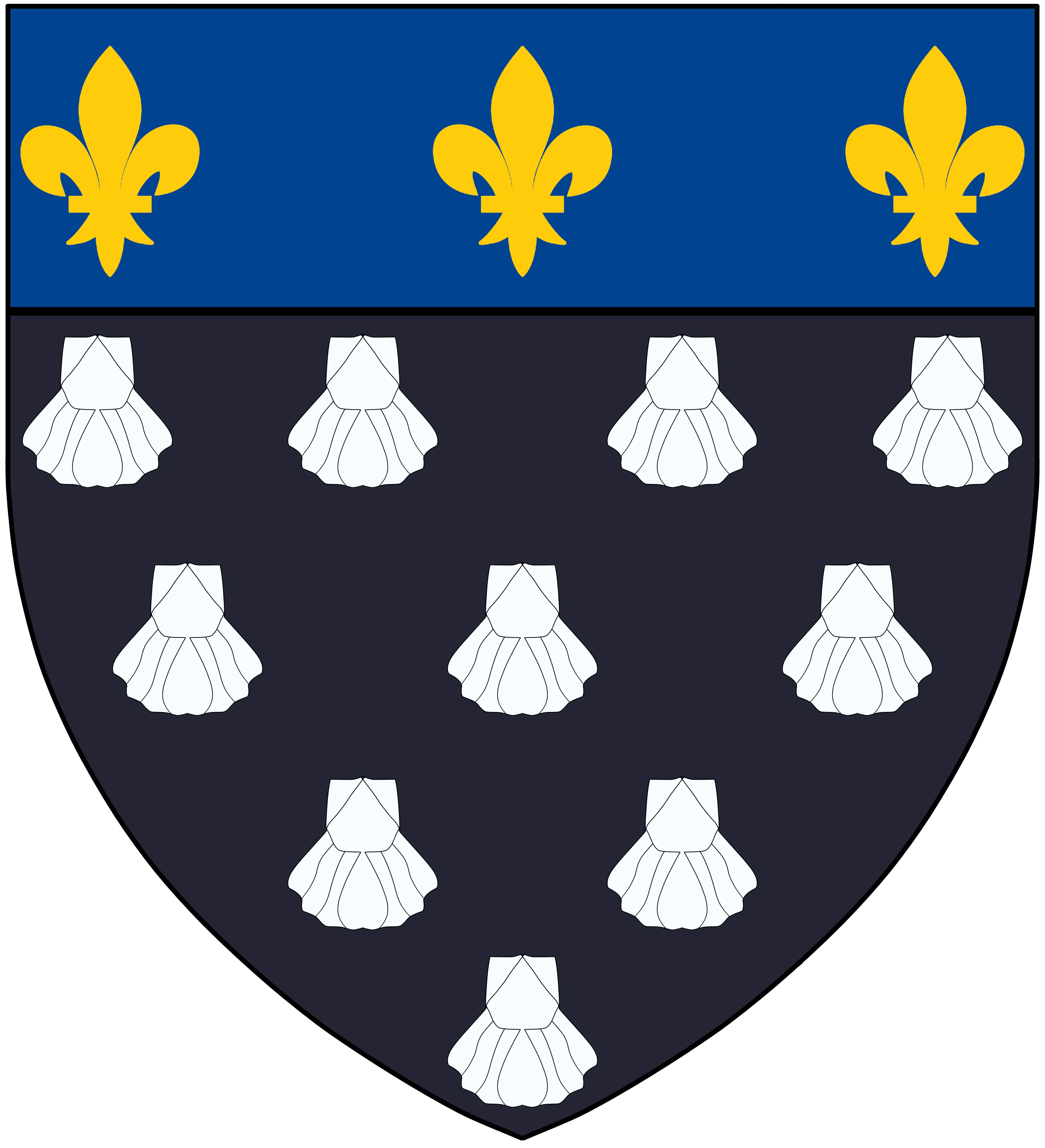 Le blason du Mont Saint Michel