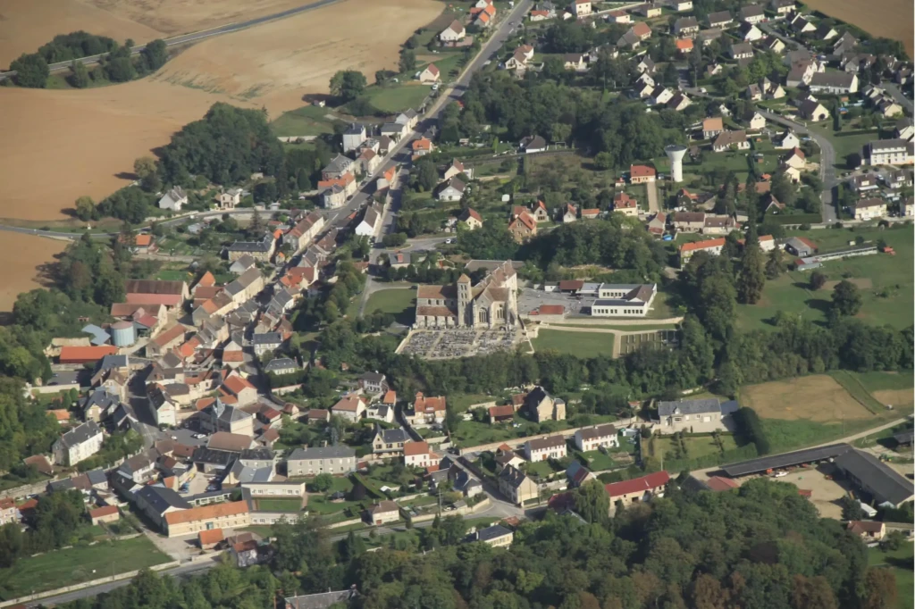 Photo aérienne de Olchy-le-château