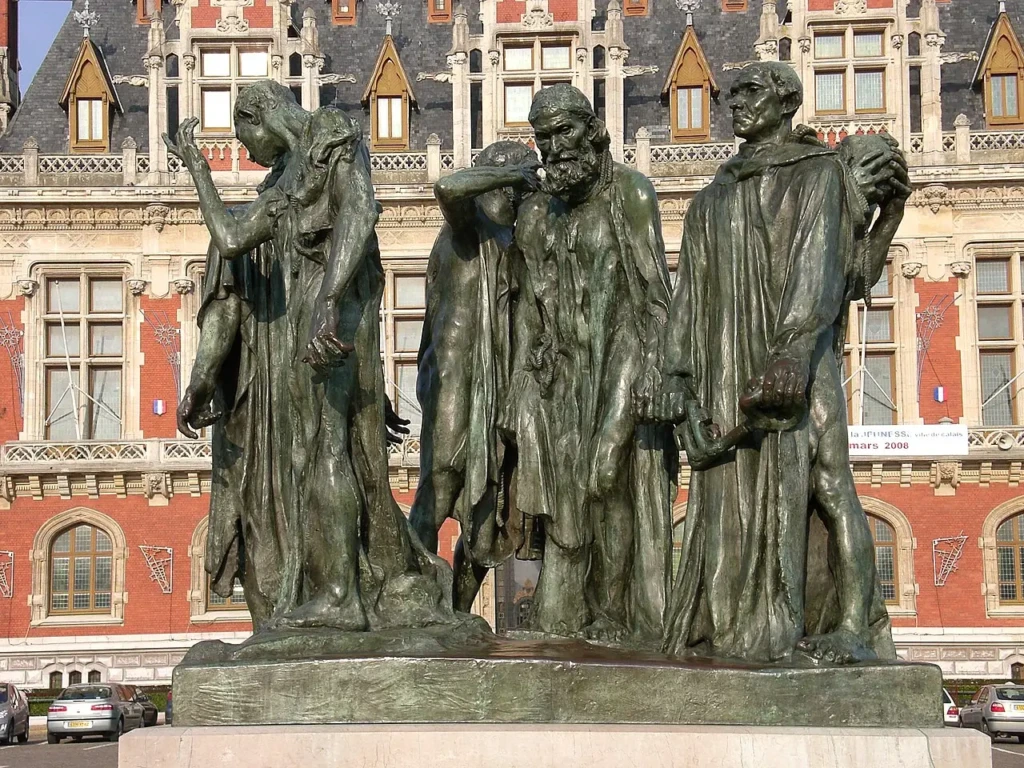 Les Bourgeois de Calais par Auguste Rodin