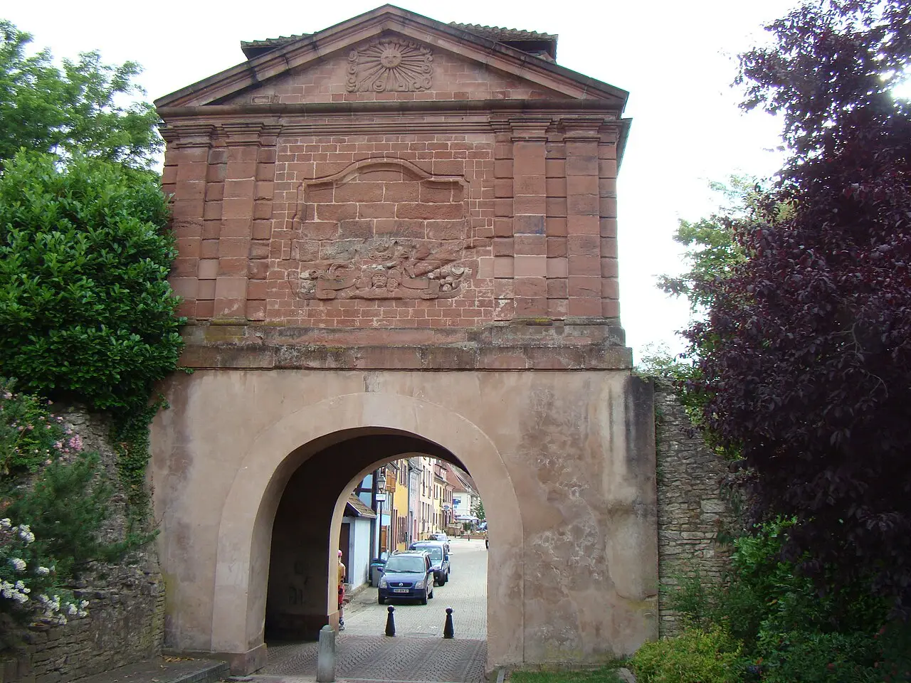 La porte de Landau à Lauterbourg
