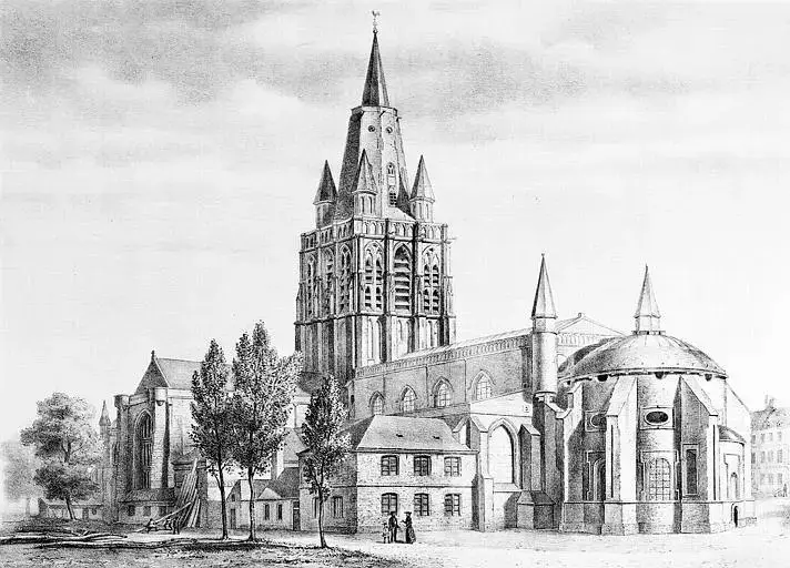 L'église-Notre-Dame de Calais.